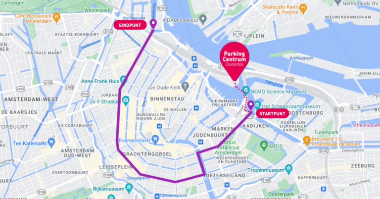Parkeren tijdens Pride Amsterdam 2023