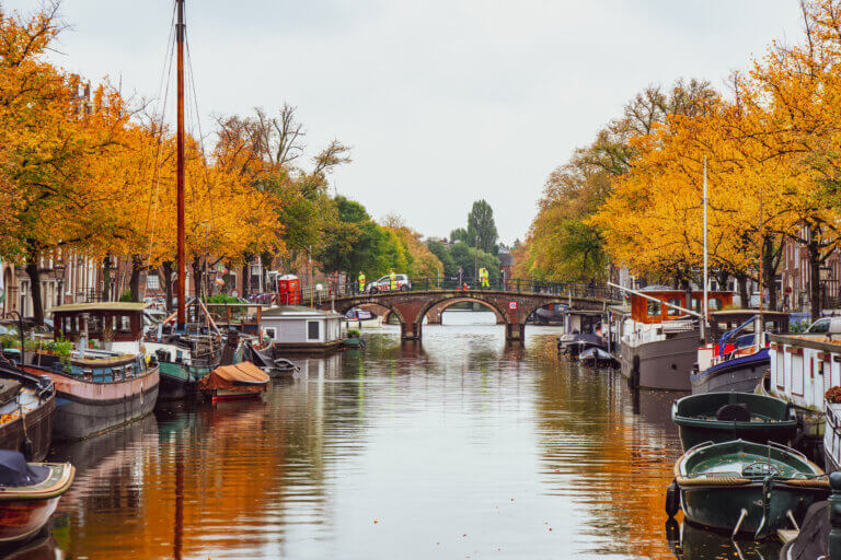 Parkeren tijdens herfstvakantie in Amsterdam